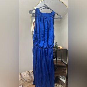 T.J.Maxx Royal Blue Backless Dress